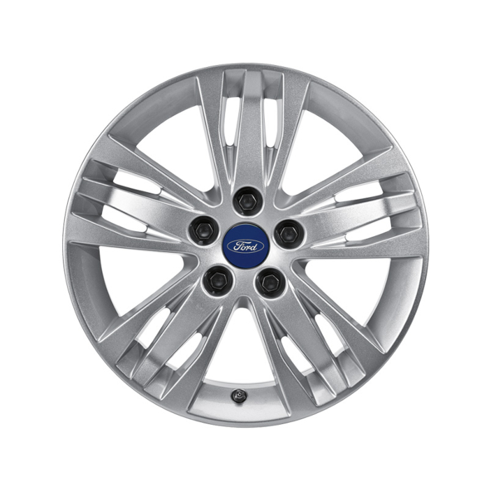Ford alloy wheel 16" 5 x 3-spoke design, silver