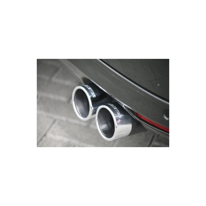 Musketier Citroën C5 Tourer 2008 - ... einddemper rvs 2xØ90 mm