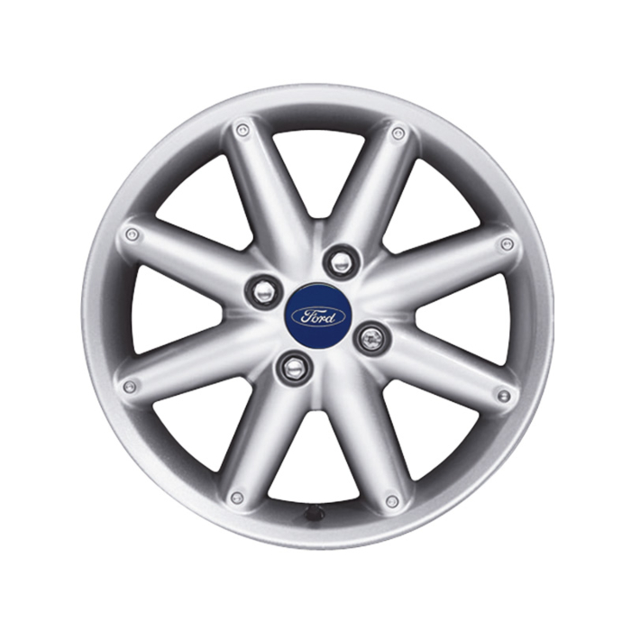 Ford Fusion 2002 - 2012 alloy wheel 16" 8-spoke design, silver
