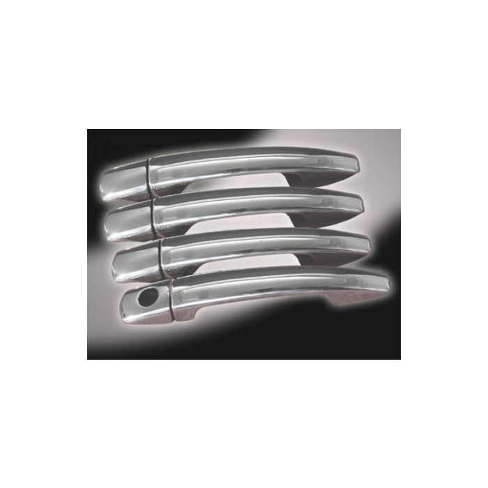 Musketier Peugeot 207 chrome handles stainless steel 4-pieces