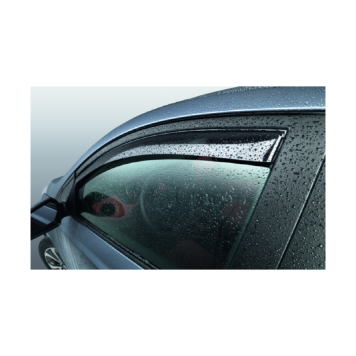 Hyundai i10 (2017 - ..) wind deflectors, front