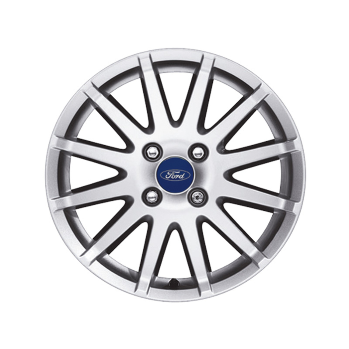 Ford Fusion 2002 - 2012 alloy wheel 16" 12-spoke design, silver