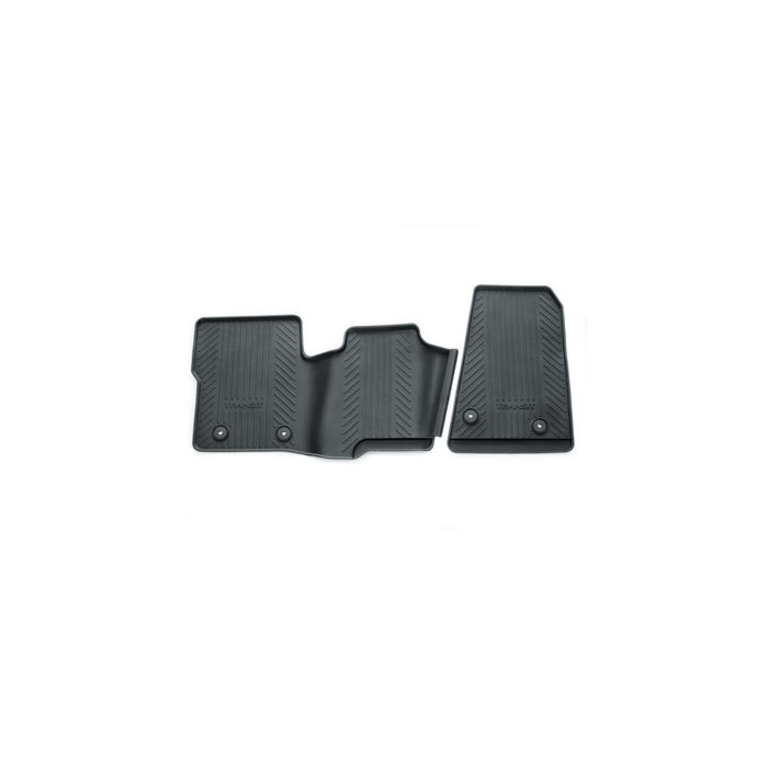 Ford Transit (01/2014 - ..) / Transit Custom (08/2012 - 09/2023) all-weather floor mats front, black