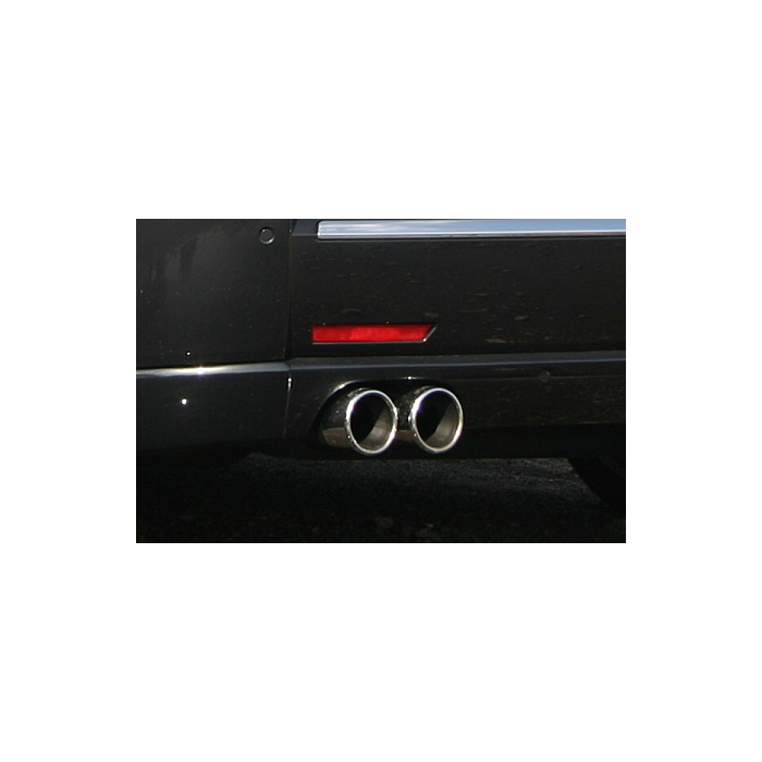 Musketier Citroën C6 einddemper rvs 2xØ90 mm