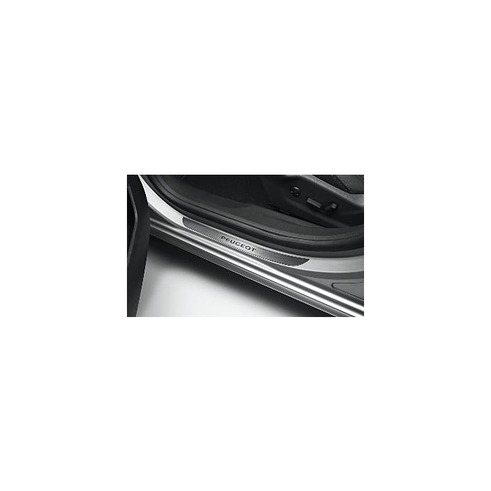 Peugeot 508 (2010 - 2018) scuff plates aluminium-look dark 