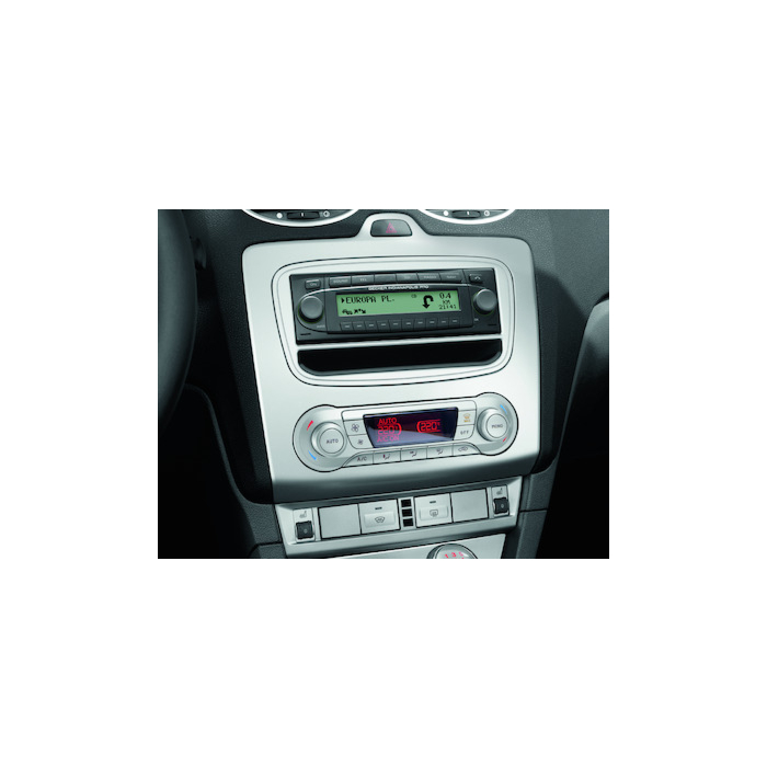 Ford Focus (01/2008 - 12/2010) DIN audio frame silver