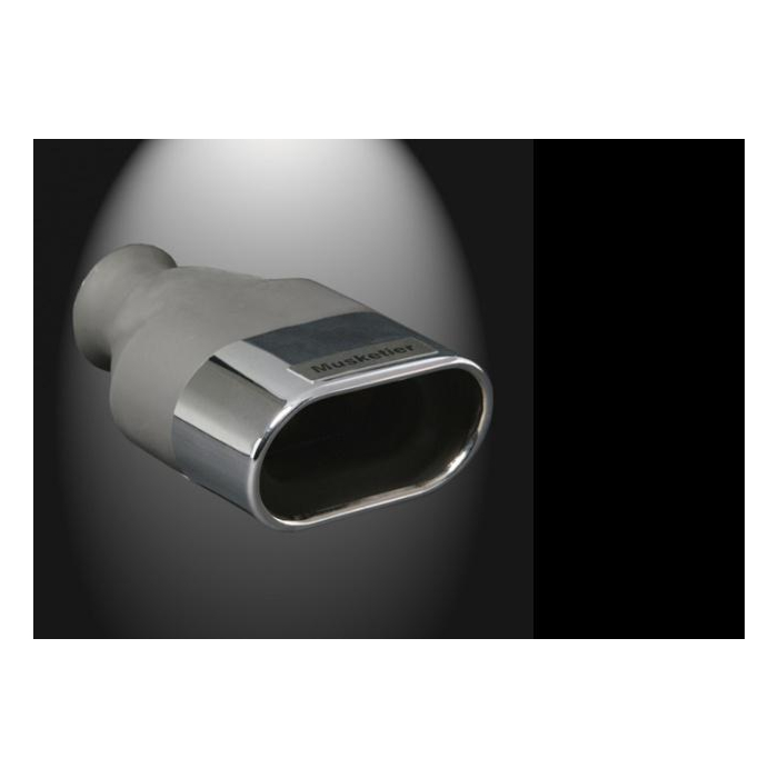 Musketier Peugeot 207 duplex stainless steel exhaust 1x135x75 mm