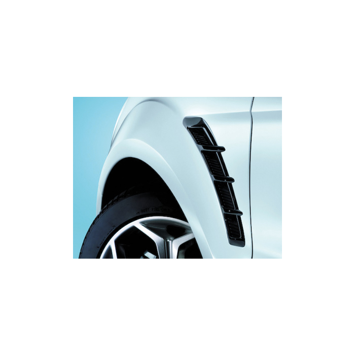 Ford S-MAX 2006 - 12/2014 grille for front wheel arch gloss black