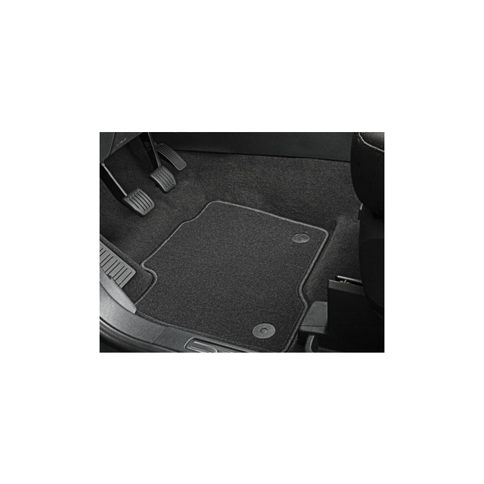 Ford Galaxy / S-MAX (05/2015 - 06/2019) floor mats, standard black, front