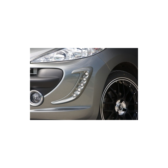 Musketier Peugeot 207 day running lights carbon-look with AFL