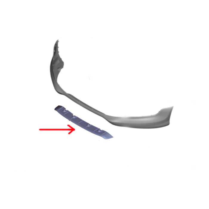 Ford Fiesta (09/2008 - 10/2012) ST-line front bumper spoiler splitter