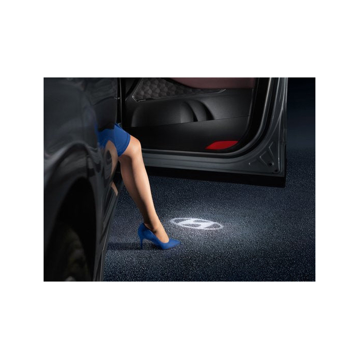 Hyundai LED door entry lights