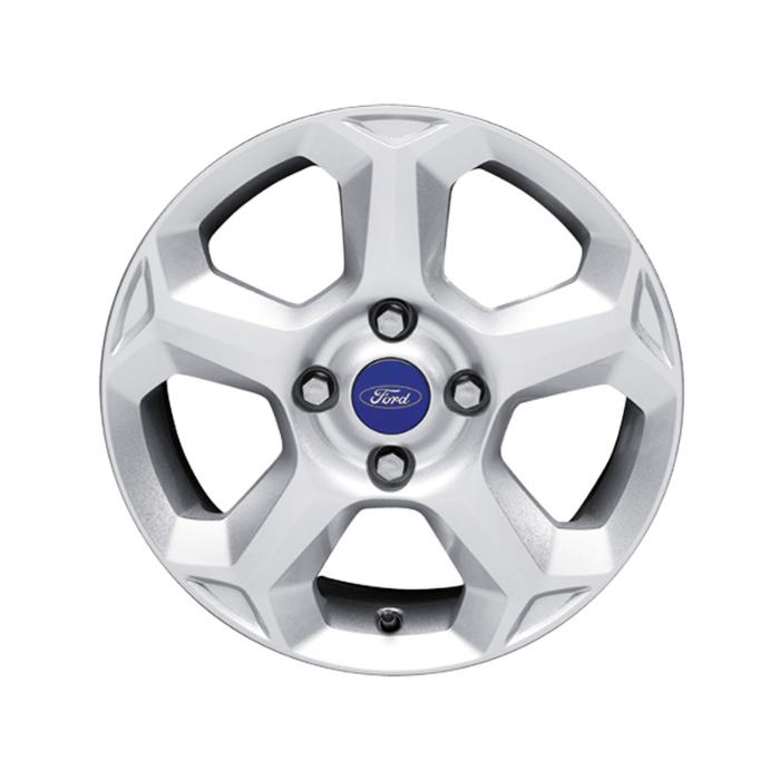 Ford alloy wheel 15" 5-spoke design, silver