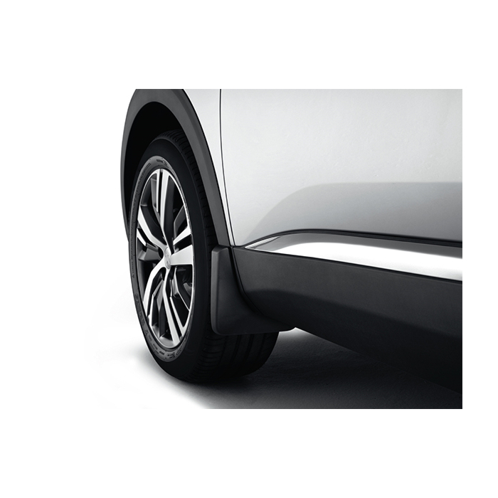 Peugeot 3008 (2016 - 2023) / 5008 (2017 - ..) mud flaps front (widened wheel arch extenders)