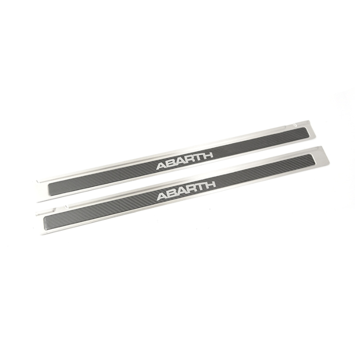 Abarth 500/500c Scorpion door sill trim set