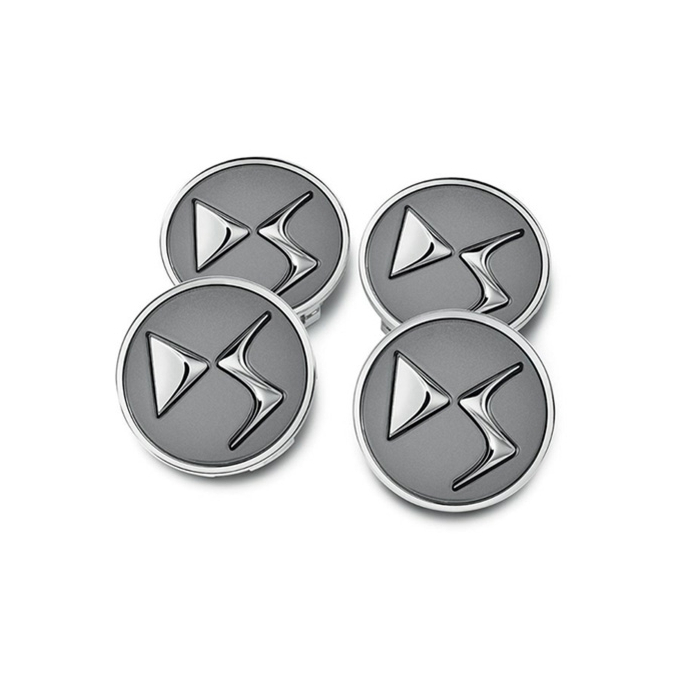 DS hub caps Gris Anthra with DS-logo
