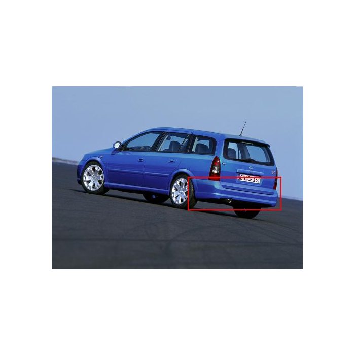 Opel Astra G station OPC rear bumper
