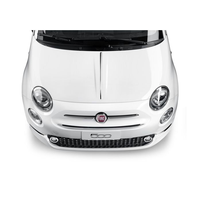 Fiat 500/500c chrome bonnet line