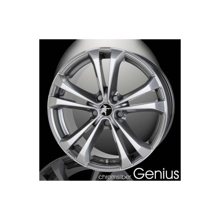 Musketier Peugeot 407 coupé alloy wheel Genius 8Jx18 chrome/silver
