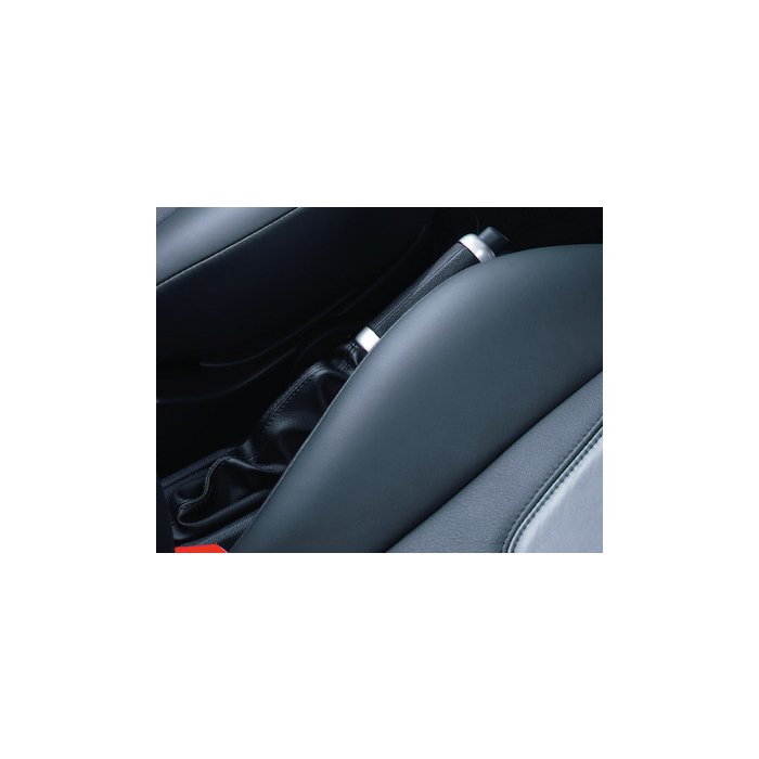 Ford Ka 09/2008 - 2016 hand-brake cover black with matt chrome finish rings