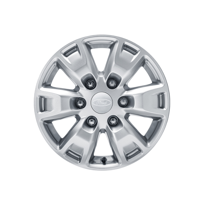 Ford Ranger (11/2011 - 08/2015) lichtmetalen velg 16" 6-spaaks design, zilver