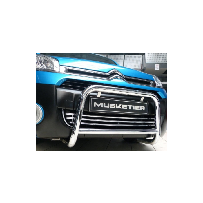 Musketier Citroën Berlingo 3 stainless steel grill, chromed with chrome trims