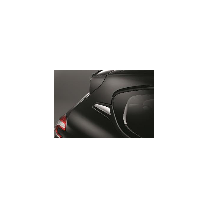 Peugeot 208 (2012 - 2019) stickers rear pillars chrome