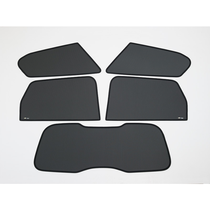 Ford Focus (07/2004 - 12/2010) wagon zonneschermen set van 5 stuks