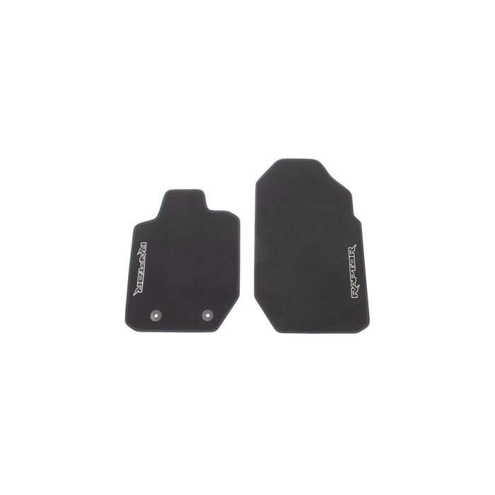 Ford Ranger (02/2019 - 11/2022) floor mats, RAPTOR, premium velour