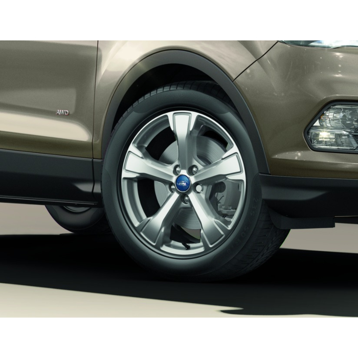 Ford Kuga (11/2012 - 11/2019) alloy wheel 18" 5-spoke design, Sparkle silver Machined