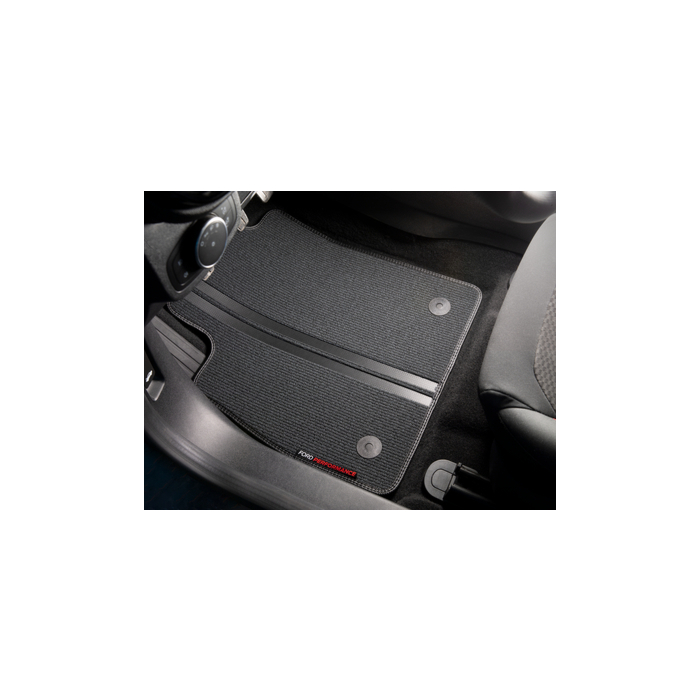 Ford Fiesta (07/2017 - 2023) Performance floor mats front, black