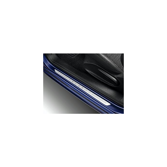 Peugeot 208 (2012 - 2019) / 308 (2013 - 2021) / 2008 (2013 - 2019) scuff plates aluminium-look