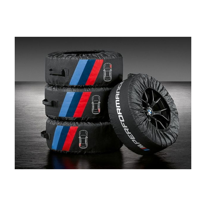 BMW M-Performance tire bags with handle