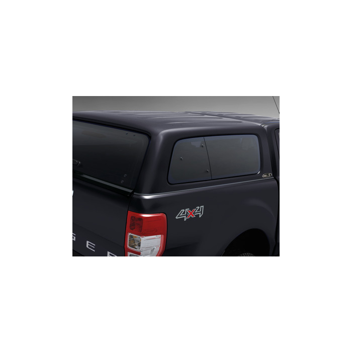 Ford Ranger (11/2011 - 01/2019) hard top with side windows (Not for Wildtrack)