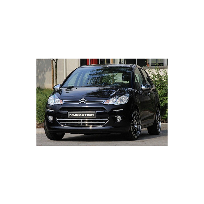 Musketier Citroën C3 2013 - .. stainless steel grill chromed