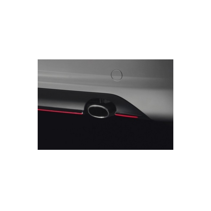 Peugeot 208 (2012 - 2019) GT-line diffusor with visable exhaust