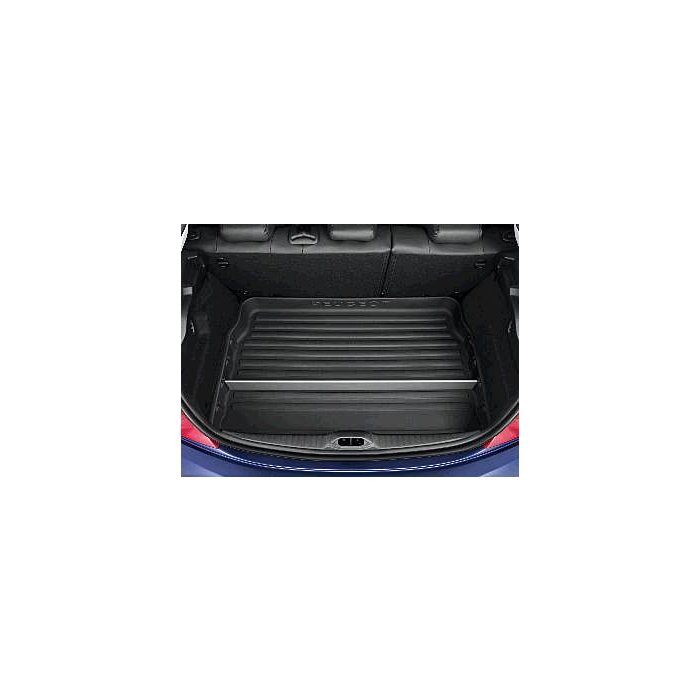 Peugeot 208 (2012 - 2019) boot tray with removable separator