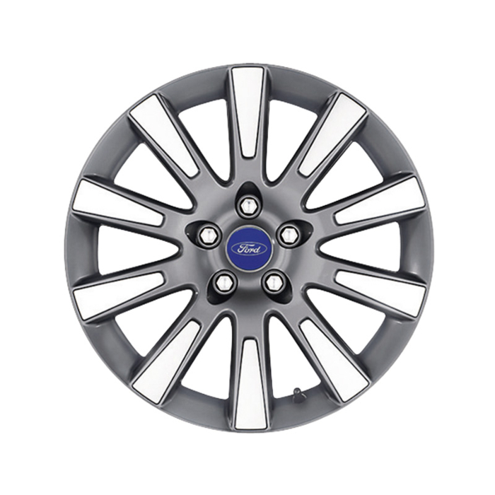 Ford lichtmetalen velg 17" 10-spaaks design, gepolijst antraciet