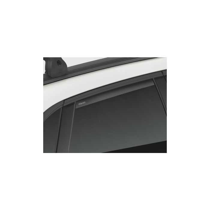 Ford Edge (01/2016 - ..) wind deflectors, rear door side window, black