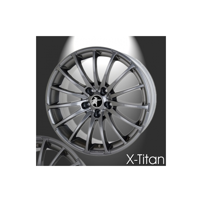 Musketier Citroën C6 alloy wheel X-titanium 8Jx18 titanium look