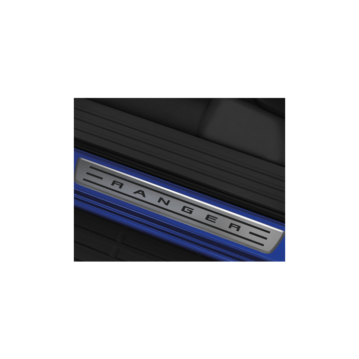 Ford Ranger 11/2011 - .. scuff plates front, stainless steel, right hand side