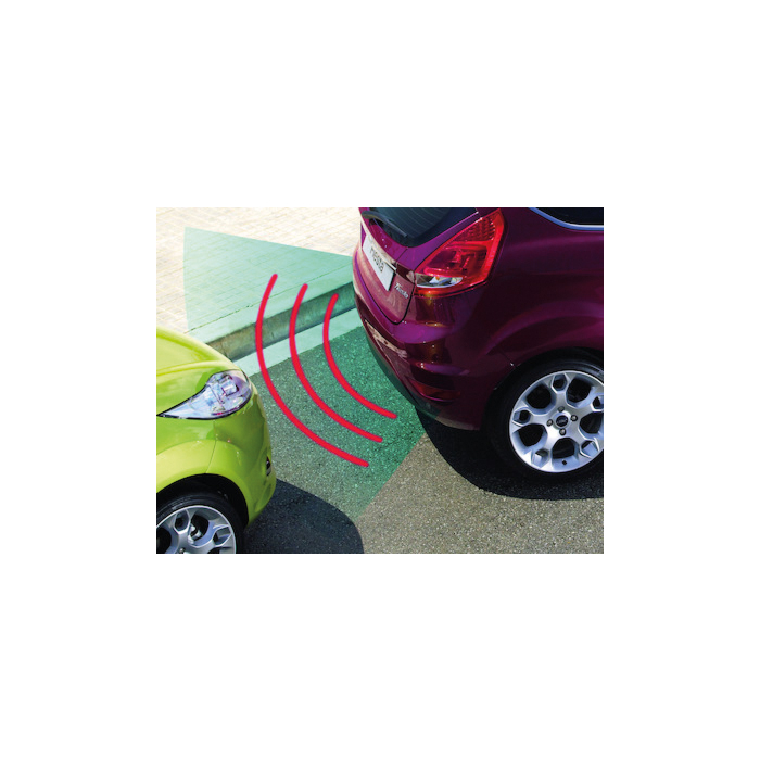 Ford Xvision (SCC) parkeersensoren achter, met 4 sensoren in matzwart