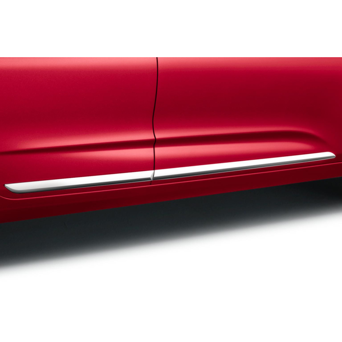 Citroën C4 (2010 - 2018) door base style mouldings with chrome finish