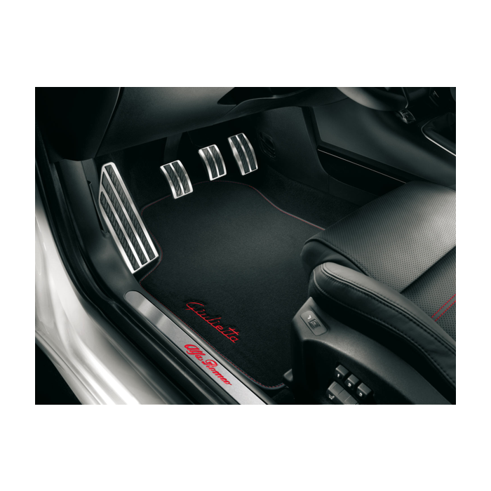 Alfa Romeo Giulietta sport pedal and footrest made of stainless steel