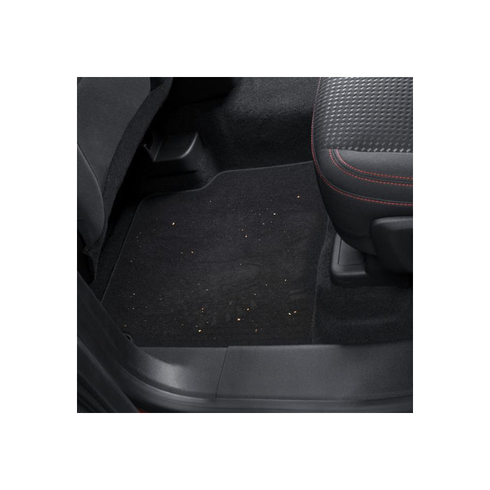 Ford Kuga (12/2019 - ..) velour floor mats front and rear, black RHD