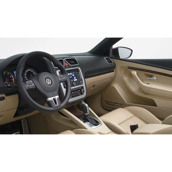 Volkswagen EOS 2006 - 2011 interior decals in piano-look for middle consol/doors