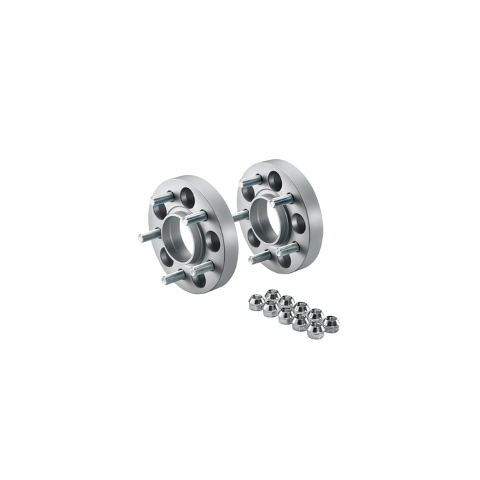 Ford Mustang Mach-E (07/2020 - 08/2023) Eibach Pro-Spacer Kit track wideners System 4, silver anodized (9mm)