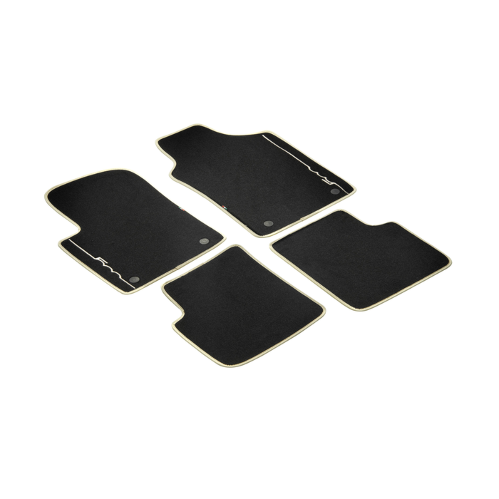 Fiat 500/500c floor mats LHD