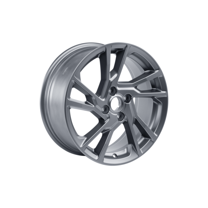 Ford Fiesta (07/2017 - 2023) alloy wheel 17" 5 x 2-spoke design, Magnetite machined