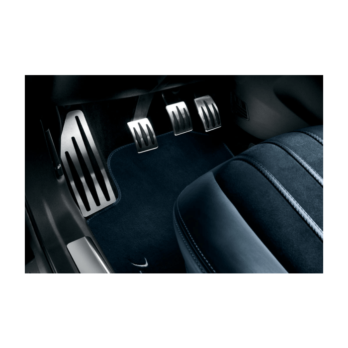 Lancia Delta 2008 - 2015 sport pedals and foot rest in aluminium